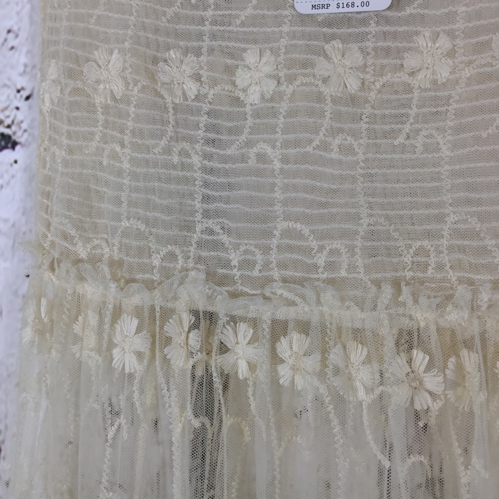Free People Intimately Creme Comb Lace Maxi Dress - Picture 2 of 15